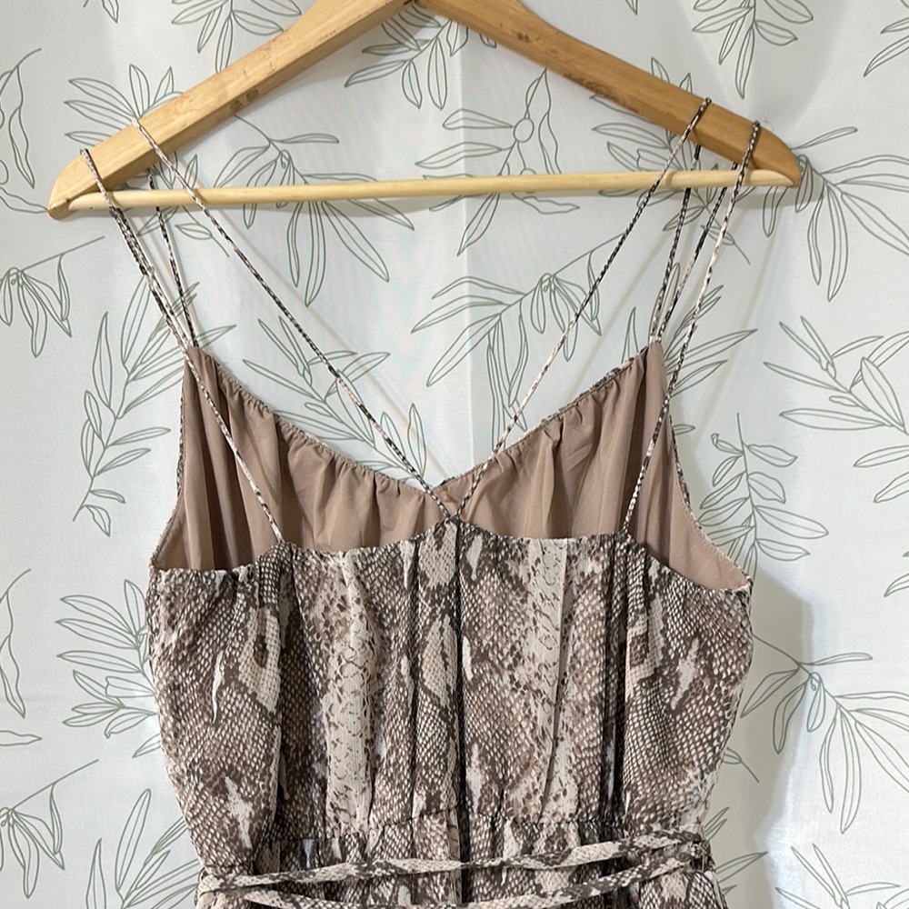 Banana Republic Brown Lace Knee-Length Sundress - Picture 5 of 7